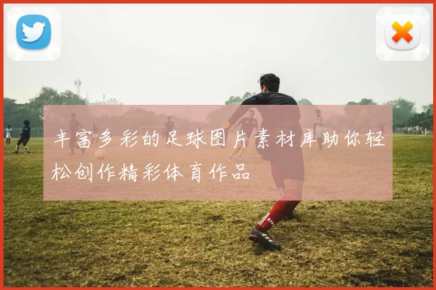 丰富多彩的足球图片素材库助你轻松创作精彩体育作品